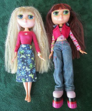 Set 2 Mattel Diva Starz 12 " Dolls - Nikki - Talks,  Stacker Boots; Alexa - Doesn 