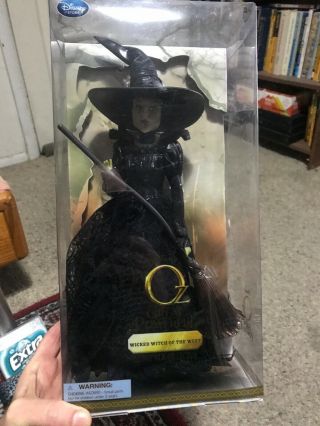Disney Store Oz The Great And Powerful Wicked Witch Of The West Doll 12 "