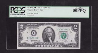 1976 $2 Dollar Frn,  Minneapolis Star Note,  Fr 1935 - I,  Pcgs About 50ppq