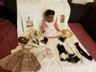 Addy Walker American Girl Doll With Clothes/accessories/books