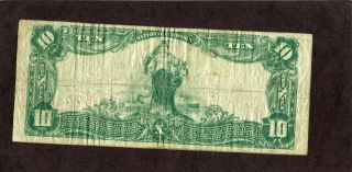 U.  S: $10.  00 - National Currency - 1902.  The National Bank of Commerce,  ST.  Louis 2