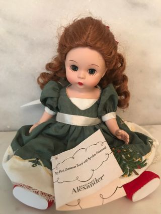 Madame Alexander My First Christmas Tree Doll No Box