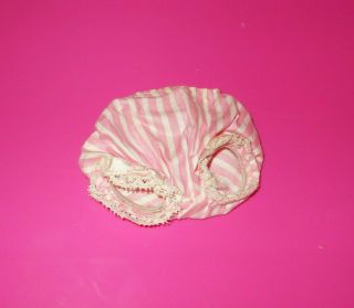Tagged Madame Alexander - Kins Wendy Pink And White Striped Panties With Bows