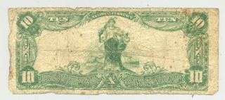 $10 Series 1902 Taylor National Bank Campbellsville,  Kentucky 6342 2