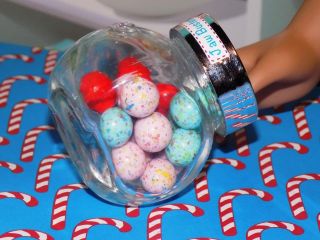 Jar Of Jaw Breakers Candy Fits American Girl Dolls Our Generation Dolls 16 " 18 "
