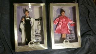 2 Barbie Audrey Hepburn Breakfast At Tiffany 
