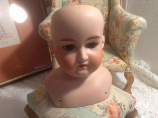 12 " Circumference Doll Head Incised 370 A.  M.  6 - Dep.  Made In Germany
