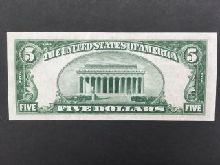 USA 5 Dollars National - GREELEY,  Colorado 1929 - Charter 4437 - - - UNC 3