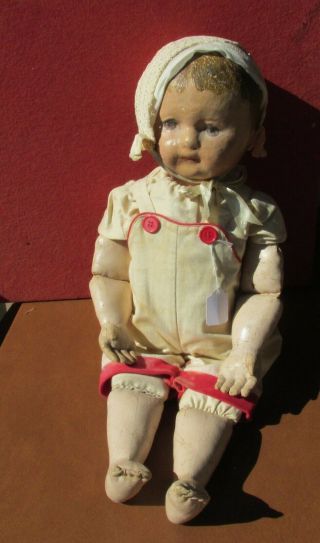 1913 Martha Jenks Chase Stockinette Doll Pre 1920 