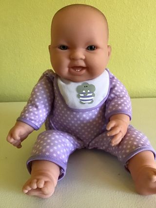 Adorable Berenguer 14” Boy Girl Baby Doll Jc Toys Cloth Body / Vinyl First Teeth