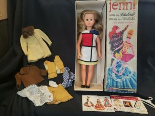 Vintage 12 " Jenni Italo Cremona Fashion Doll