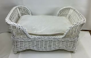 Doll Bed Wicker By Design By Susan Day Moore For A Larger Doll