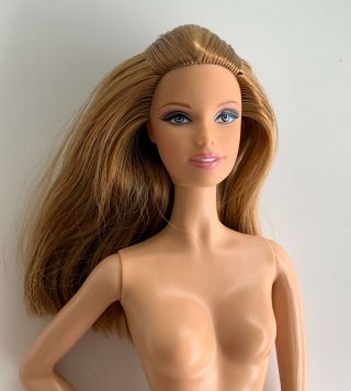Barbie Basics No.  07 Model Muse Aphrodite Red Head Auburn Nude Coll.  002