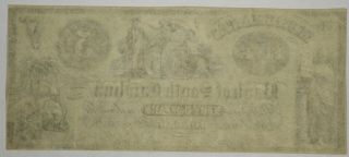 1858 $5 Merchants Bank Of South Carolina.  CU164/RH 2