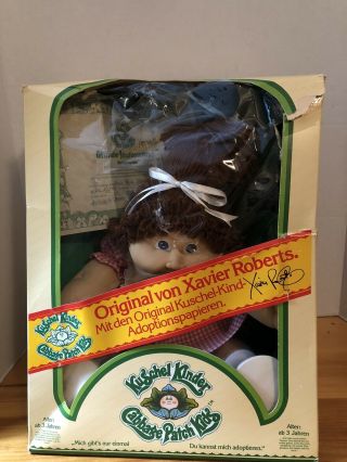 Vintage 1984 Cabbage Patch Doll Xavier Roberts Signed