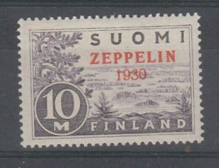 Finland 1930 10m Air Zeppelin Sg 281 Mh