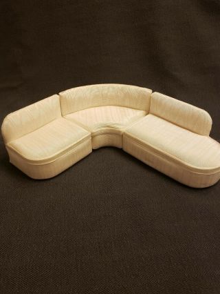 Dollhouse 1:12 Scale 3 Piece Sectional Sofa Couch