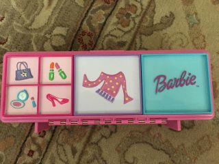 Vintage 1999 Mattel Barbie Accessory Carrying Storage Case With Handle Tara