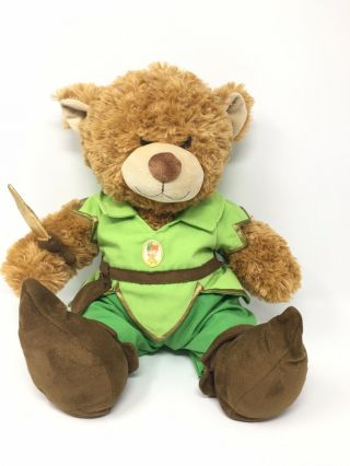 Build A Bear Peter Pan Outfit Bear Plush