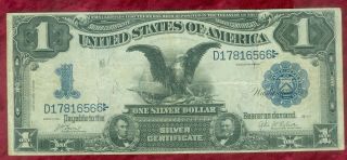 Fr 226 - Series Of 1899 $1.  00 Silver Certificate - Date Below Serial Number