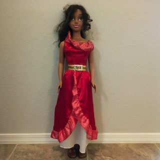 Disney Elena Of Avalor My Size 38 " Doll With Dress And Shoes