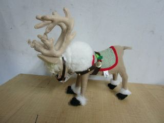Annalee Christmas Alpine Reindeer With Tag Estate Find