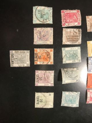 Hong Kong Earlier Issues.  Including $1 on 96c Grey Queen Victoria. 3