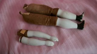 Early German China Doll Legs And Arms