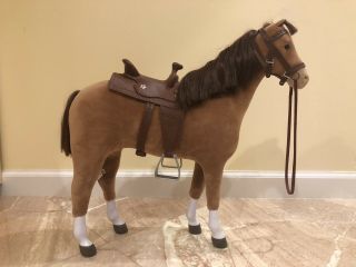 American Girl Horse And Saddle Set