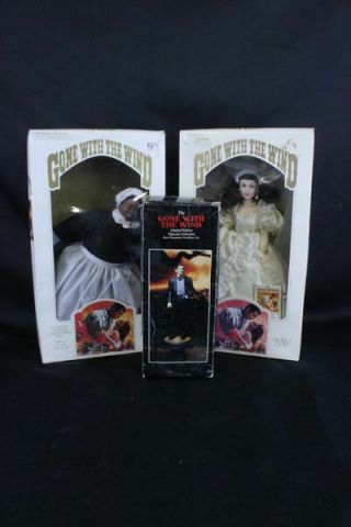 Gone With The Wind Dolls/figurines Set Of 3 Still