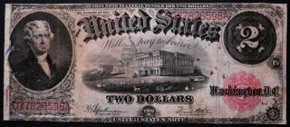 Usa 2 Dollar Jefferson 1917