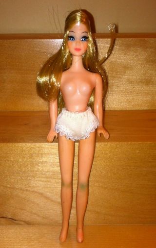 1970 Topper Toys Vintage Dawn Doll Marked Japan