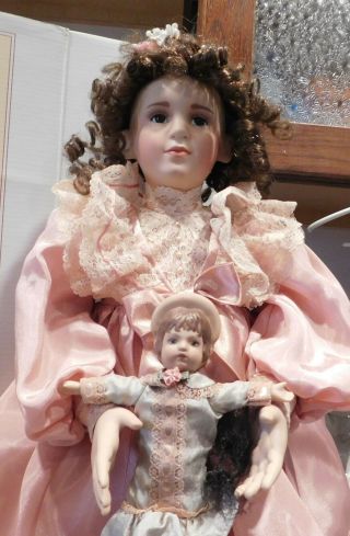 Sophie and her Bru Doll by Pamela Philips Georgetown 18 