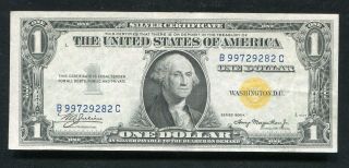 Fr.  2306 1935 - A $1 One Dollar “north Africa” Silver Certificate Extremely Fine,