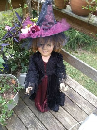 Cute Halloween Witch Outfit ❤️ Altered For Penny & Patti Play Pal 32 " - 36 "