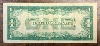 1934 $1 Silver Certificate Star Note Funnyback Exceptional 2