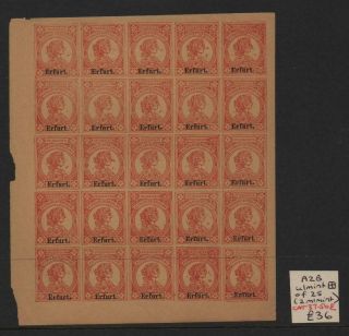 Germany: Local Issue Examples - Ex - Dealers Stock - 7 Sides Of Page (27732)