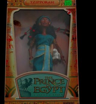 Tzipporah The Prince Of Egypt Doll Dreamworks 1998 Hasbro Nib