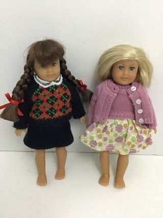 American Girl Mini Dolls 6” Kit And Molly