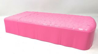 2015 Barbie Dream House Replacement Pink Bed And Zebra Stripe Tagged Pillow 2