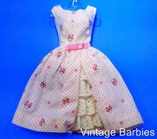 Barbie Doll Garden Party 931 Dress Minty Vintage 1960 
