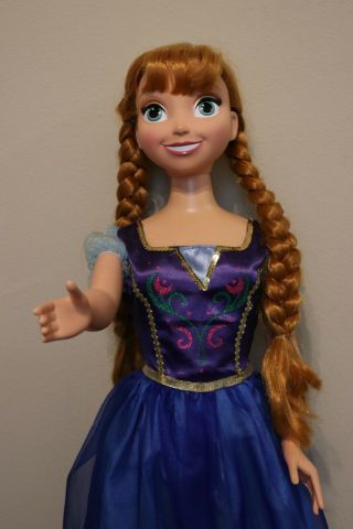 Disney Frozen " My Size " Anna Doll 3ft Tall 38 " 2014