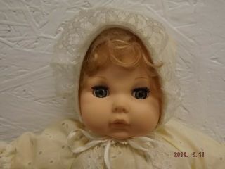 Vintage Eegee Baby Doll w/ Gown 2