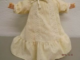 Vintage Eegee Baby Doll w/ Gown 3