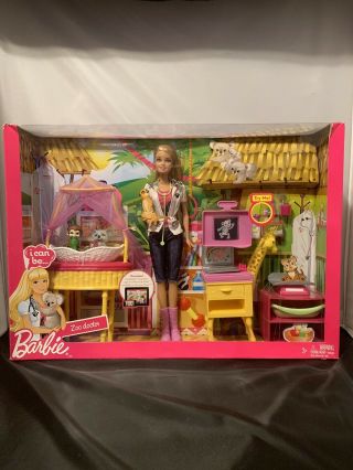 Barbie Zoo Doctor Doll Gift Set No.  W2760 Nrfb