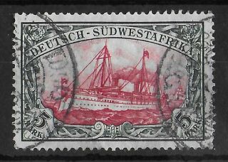 German South West Africa 1906 - 1919 5 M Michel 32 Cv €370
