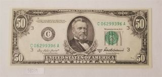 West Point Coins 1950b $50 Federal Reserve Note 