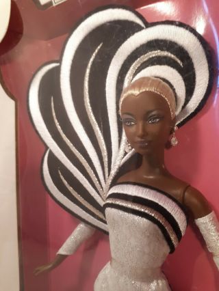 2003 45th Anniversary Barbie Doll By Bob Mackie African American Nrfb