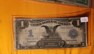 1899 Black Eagle Silver Certificate Big Dollar