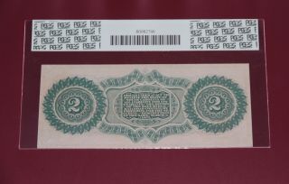 1872 $2 State of South Carolina Columbia Obsolete Note SCCR - 4 PCGS 53 PPQ 2